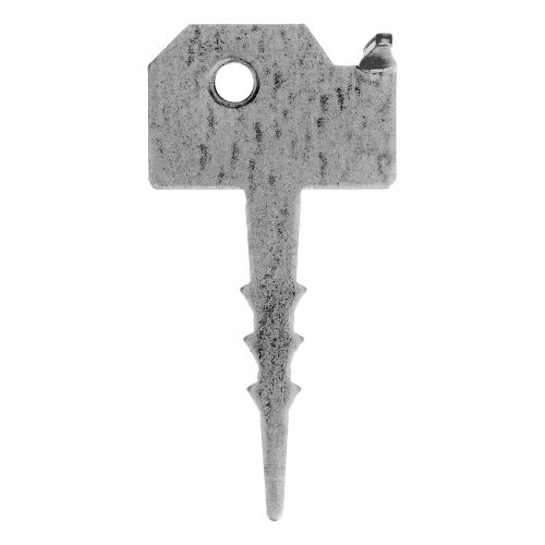 Крепление террасной доски Ключ (Кляммер) 2 мм, 60мм х 30 мм, цинк Сибртех купить в Москве с доставкой по всей России | ProtosMarket.ru