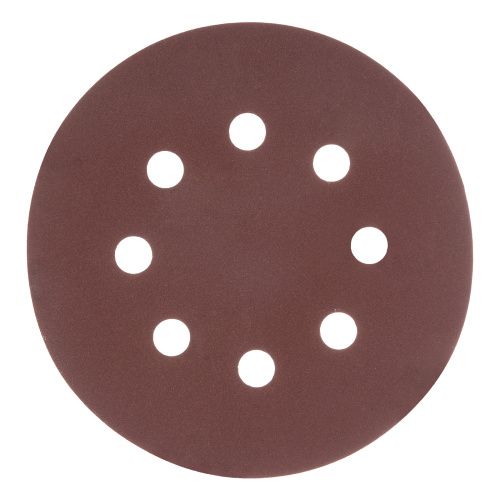 Круг абразивный на ворсовой подложке под "липучку", перфорированный, P 280, 125 мм, 5 шт Matrix купить в Москве с доставкой по всей России | ProtosMarket.ru