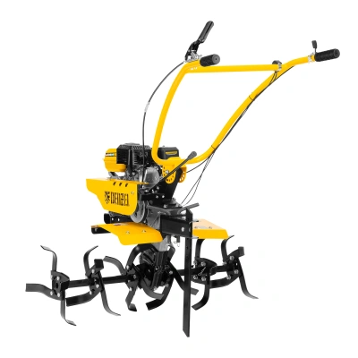 Мотоблок DPT-170SB, 7 л.с., ремен.сцеп, фрез 3х4, ШОМ, без колес, передачи 2В/1Н Denzel по ценам производителя в Москве с доставкой по всей России