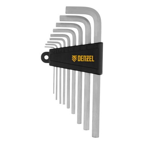 Набор инструментов, 1/2", 1/4", CrV, S2, пластиковый кейс, 194 предмета Denzel купить в Москве с доставкой по всей России | ProtosMarket.ru