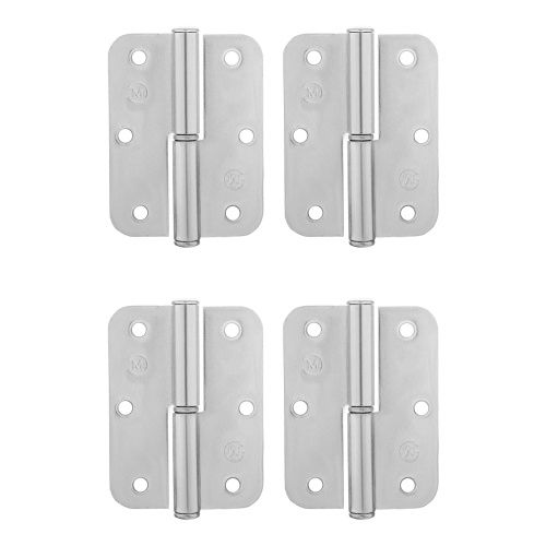 Петля накладная ПН1-85 левая, цинк, 4 шт, (Металлист) купить в Москве с доставкой по всей России | ProtosMarket.ru