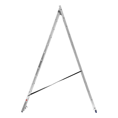 Лестница, 2 х 13 ступеней, алюминиевая, двухсекционная, Сибртех купить в Москве с доставкой по всей России | ProtosMarket.ru