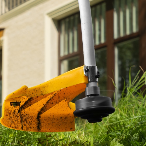 Триммер электрический TE-1100, 1100 Вт, 380 мм, катушка, разборная штанга// Denzel купить в Москве с доставкой по всей России | ProtosMarket.ru