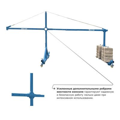 Строительная люлька SKYER SKR 6 купить в Москве с доставкой по всей России | ProtosMarket.ru