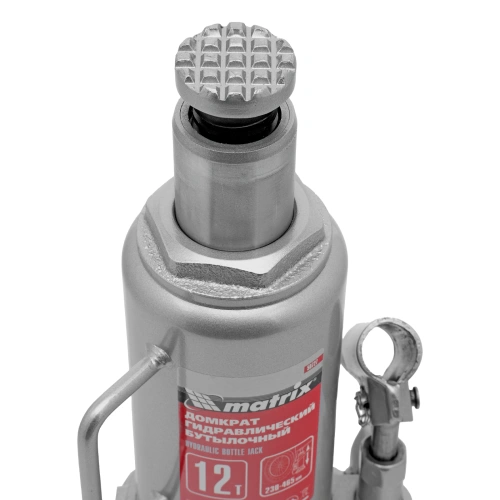 Домкрат гидравлический бутылочный, 12 т, высота подъема 230-465 мм Matrix купить в Москве с доставкой по всей России | ProtosMarket.ru