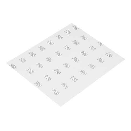 Шлифлист на тканевой основе, P 80, 230 х 280 мм, 10 шт, влагостойкий Сибртех купить в Москве с доставкой по всей России | ProtosMarket.ru