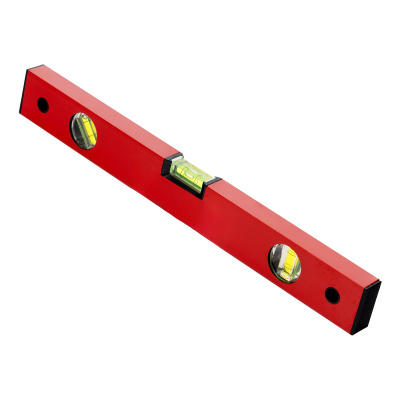 Уровень алюминиевый, 400 мм, 3 глазка, красный, линейка Matrix купить в Москве с доставкой по всей России | ProtosMarket.ru