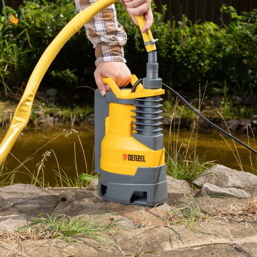 Дренажный насос DPХ450, 450 Вт, подъем 5 м, 9000 л/ч Denzel купить в Москве с доставкой по всей России | ProtosMarket.ru