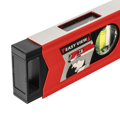 Уровень алюминиевый магнитный, 1800 мм, фрезерованный, 3 глазка (1 зеркальный) усиленный Matrix купить в Москве с доставкой по всей России | ProtosMarket.ru