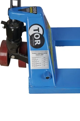 Тележка гидравлическая 2000 кг 1150 мм полиуретановые колеса TOR DF-III (серия S) по ценам производителя в Москве с доставкой по всей России