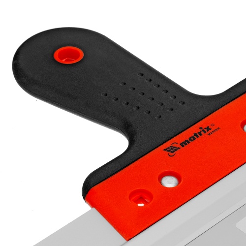 Шпатель фасадный из нержавеющей стали, 300 мм, двухкомпонентная ручка Matrix купить в Москве с доставкой по всей России | ProtosMarket.ru