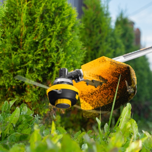 Триммер бензиновый DT 52, 52 см3, 3 л. с, неразъемная штанга, состоит из 2 частей Denzel купить в Москве с доставкой по всей России | ProtosMarket.ru