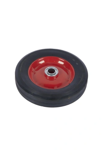 Колесо литое резиновое 200 мм SR1500 несимметричное (шариковый подшипник) по ценам производителя в Москве с доставкой по всей России