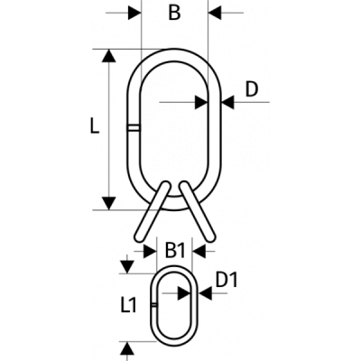 Звено ОВ с  дополнительными кольцами NRL, 45  т купить в Москве с доставкой по всей России | ProtosMarket.ru