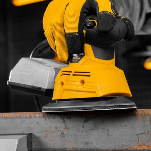 Треугольник абразивный на ворc. подложке под "липучку", перф., P 40, 150х150х100 мм, 5 шт. Denzel купить в Москве с доставкой по всей России | ProtosMarket.ru