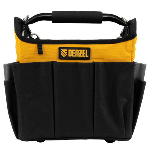 Переноска для инструмента, 260х240х300 мм, 22 кармана, наплечный ремень Denzel купить в Москве с доставкой по всей России | ProtosMarket.ru