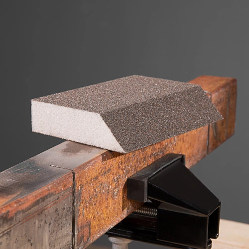 Губка для шлифования, 120 х 90 х 25 мм, трапеция, мягкая, P 80 Matrix купить в Москве с доставкой по всей России | ProtosMarket.ru