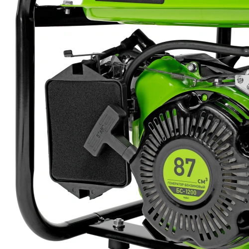 Генератор бензиновый БС-1200, 1 кВт, 230 В, четырехтактный, 5.5 л, ручной стартер Сибртех купить в Москве с доставкой по всей России | ProtosMarket.ru