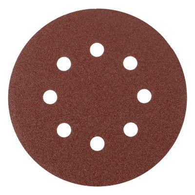 Круг абразивный на ворсовой подложке под "липучку", перфорированный, P 100, 125 мм, 5 шт Matrix купить в Москве с доставкой по всей России | ProtosMarket.ru