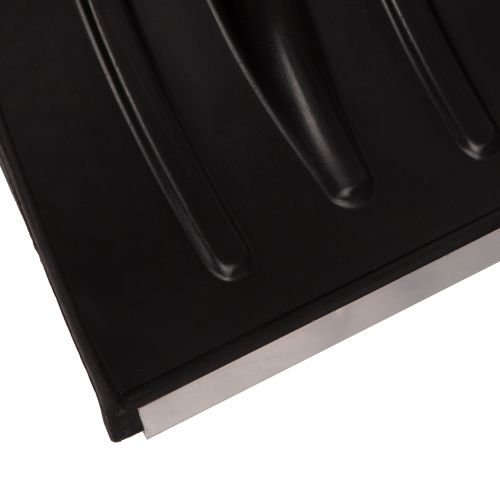 Лопата для уборки снега пластиковая, 380х385х1420 мм, деревянный черенок купить в Москве с доставкой по всей России | ProtosMarket.ru