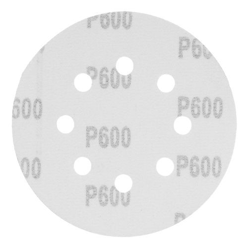 Круг абразивный на ворсовой подложке под "липучку", перфорированный, P 600, 125 мм, 5 шт Matrix купить в Москве с доставкой по всей России | ProtosMarket.ru