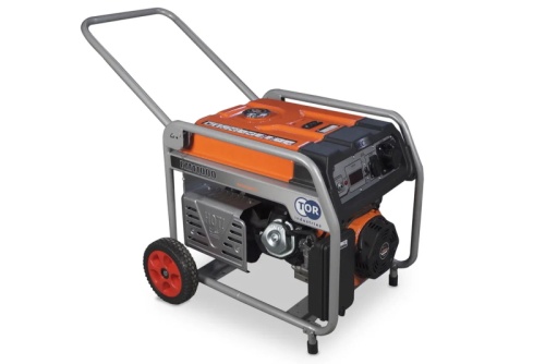 Генератор бензиновый TOR KM11000H 8,0 кВт 220В 27 л с электростартером и колесами купить в Москве с доставкой по всей России | ProtosMarket.ru