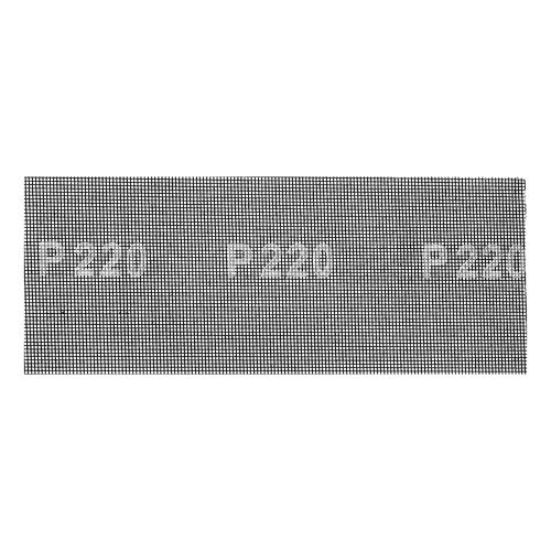 Сетка абразивная, P 220, 115 х 280 мм, 5 шт Denzel купить в Москве с доставкой по всей России | ProtosMarket.ru
