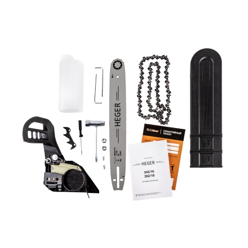 Бензиновая цепная пила HEGER 345/16 купить в Москве с доставкой по всей России | ProtosMarket.ru