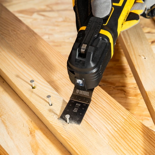 Насадка для МФИ режущая пазовая прямая, BiM, по металлу и дереву, 33 x 1.4 мм, мелкий зуб Denzel купить в Москве с доставкой по всей России | ProtosMarket.ru