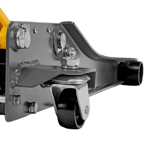 Домкрат гидравлический подкатной, 3 т, 75-500 мм, быстрый подъем, низкий подхват, проф. Denzel купить в Москве с доставкой по всей России | ProtosMarket.ru