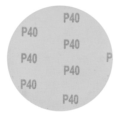 Круг абразивный на ворсовой подложке под "липучку", P 40, 125 мм, 10 шт Сибртех купить в Москве с доставкой по всей России | ProtosMarket.ru
