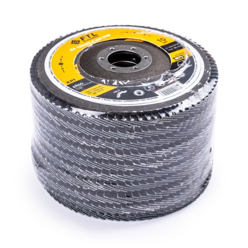 Круг лепестковый для шлифования по нержавеющей стали FTL Ergo цирконий 27 125 х 22,2 мм P80 купить в Москве с доставкой по всей России | ProtosMarket.ru