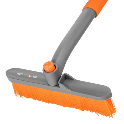 Щетка-сметка для снега со скребком, поворотная голова, 510 мм Stels купить в Москве с доставкой по всей России | ProtosMarket.ru