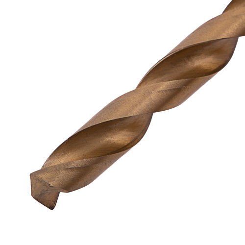 Сверло по металлу, 10 мм, HSS, нитридтитановое покрытие, цилиндрический хвостовик Matrix купить в Москве с доставкой по всей России | ProtosMarket.ru