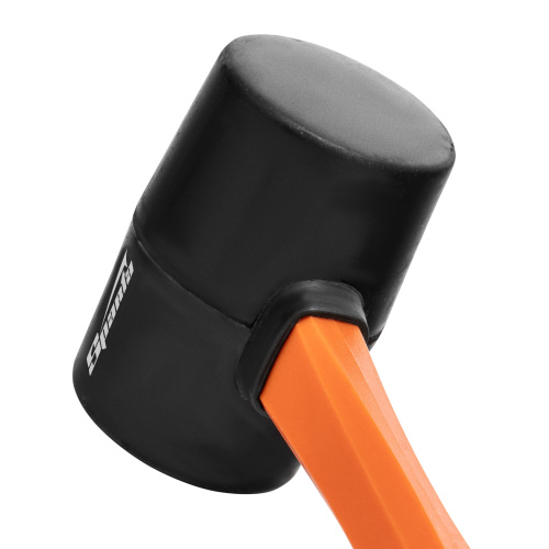 Киянка резиновая, 225 г, черная резина, фибергласовая рукоятка Sparta купить в Москве с доставкой по всей России | ProtosMarket.ru