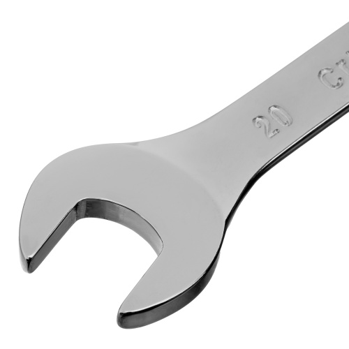 Ключ комбинированный, 20 мм, CrV, полированный хром Matrix купить в Москве с доставкой по всей России | ProtosMarket.ru