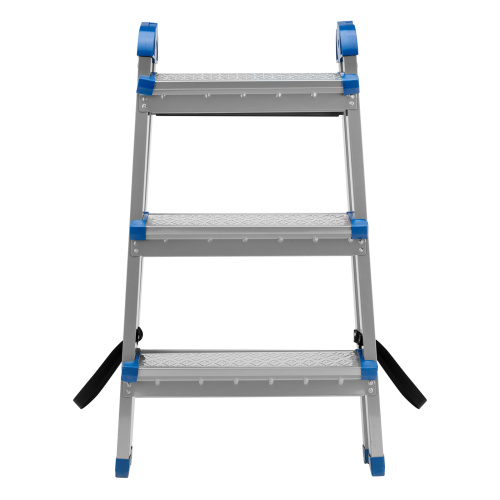 Стремянка двухсторонняя 3 ступени, сталь профиль, стальные ступени, Сибртех купить в Москве с доставкой по всей России | ProtosMarket.ru