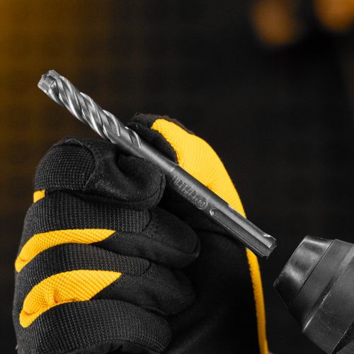 Бур по бетону, цельная крестовая пластина, 10x115 мм, SDS PLUS Denzel купить в Москве с доставкой по всей России | ProtosMarket.ru