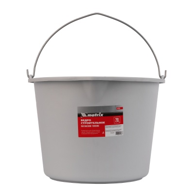 Ведро строительное пластмассовое 20 л, усиленное Matrix купить в Москве с доставкой по всей России | ProtosMarket.ru