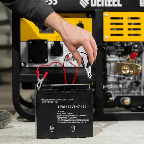 Генератор дизельный DES-55, 5,5 кВт, 230 В, 11 л, ручной стартер Denzel купить в Москве с доставкой по всей России | ProtosMarket.ru