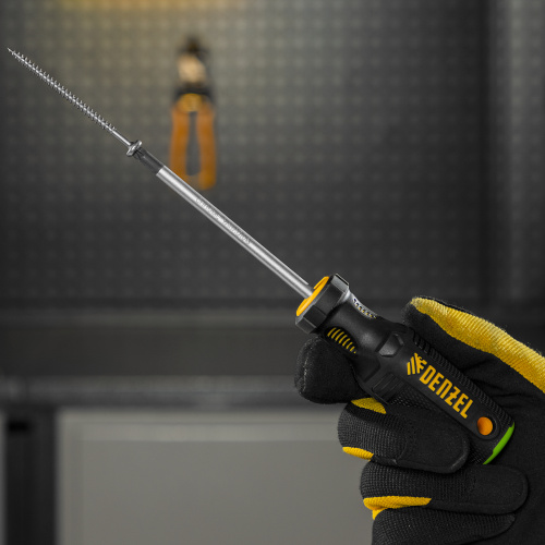 Отвертка PZ2x100 мм, CrV, трехкомпонентная рукоятка Denzel купить в Москве с доставкой по всей России | ProtosMarket.ru