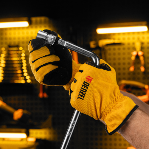 Вороток Г-образный, 375*100 мм, квадрат 1/2", CrV, матовый хром Denzel купить в Москве с доставкой по всей России | ProtosMarket.ru