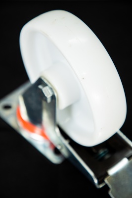 Колесо поворотное полипропилен SRCnb 63 160 мм с торозом (N) купить в Москве с доставкой по всей России | ProtosMarket.ru