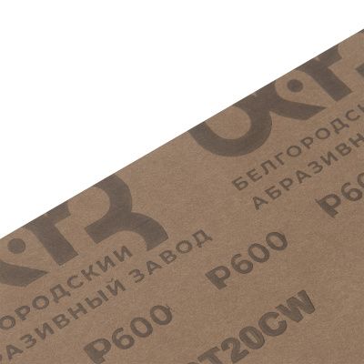 Шлифлист на бумажной основе, CT10C W, зернистость М28(P 600) 230 х 280 мм, 10 шт, водостойкий, "БАЗ" купить в Москве с доставкой по всей России | ProtosMarket.ru