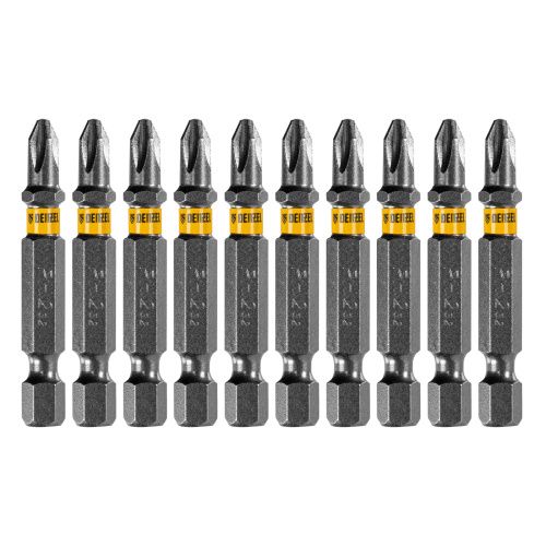 Бита PH2х50, сталь легированная S2, 20 шт., пластиковая коробка, , Е 6,3 Denzel купить в Москве с доставкой по всей России | ProtosMarket.ru