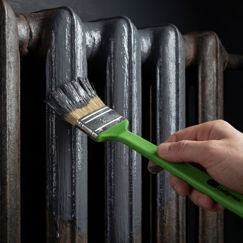 Кисть радиаторная 50 мм, натуральная щетина, пластиковая ручка Сибртех купить в Москве с доставкой по всей России | ProtosMarket.ru