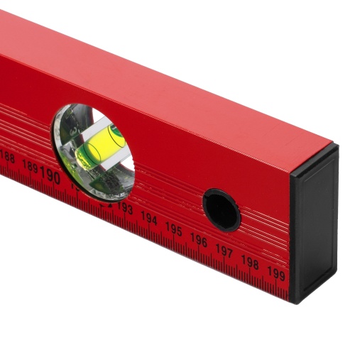 Уровень алюминиевый, 2000 мм, 3 глазка, красный, линейка Matrix купить в Москве с доставкой по всей России | ProtosMarket.ru