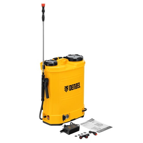 Опрыскиватель ранцевый аккумуляторный D-16LA, 16 л, 12 В, 8 Ач// Denzel купить в Москве с доставкой по всей России | ProtosMarket.ru