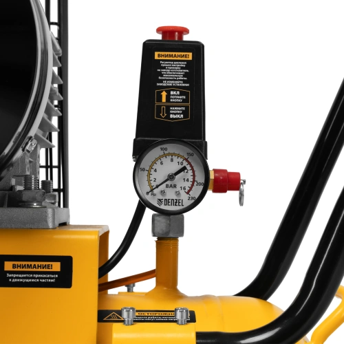 Компрессор воздушный рем. привод BCV 4000-T/100, 4,0 кВт, 100 литров, 690 л/мин Denzel по ценам производителя в Москве с доставкой по всей России