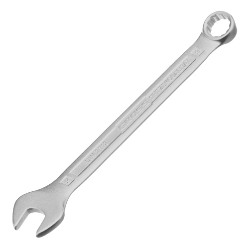 Ключ комбинированный 9 мм, CrV, холодный штамп Gross купить в Москве с доставкой по всей России | ProtosMarket.ru